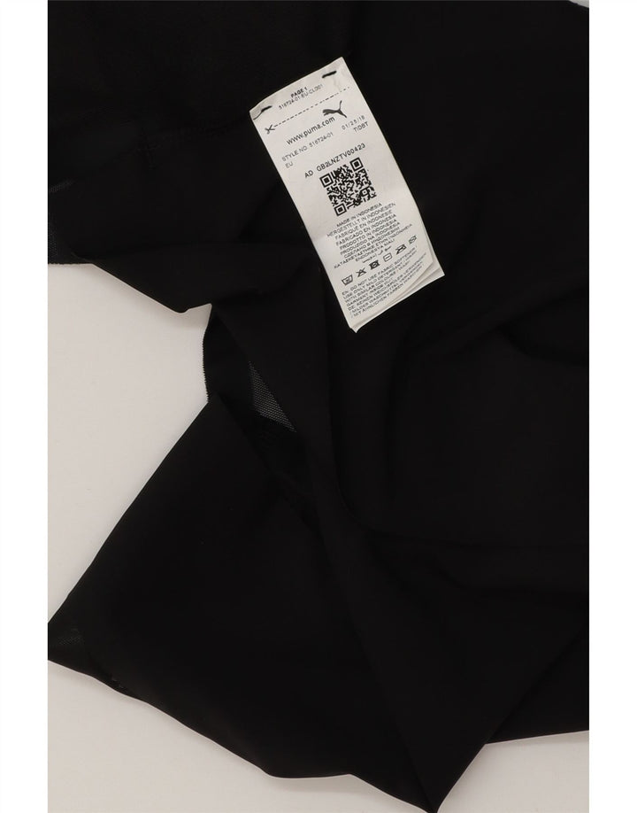 Puma Womens Graphic Vest Top UK 18 XL Black Polyester