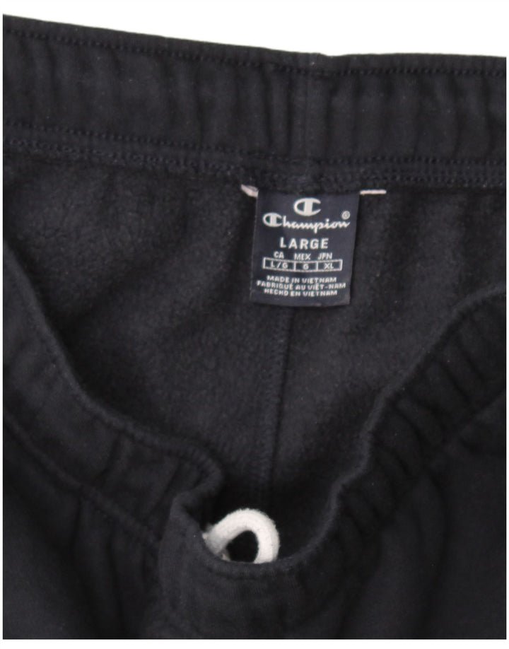 Champion Mens Tracksuit Trousers Joggers Large Navy Blue