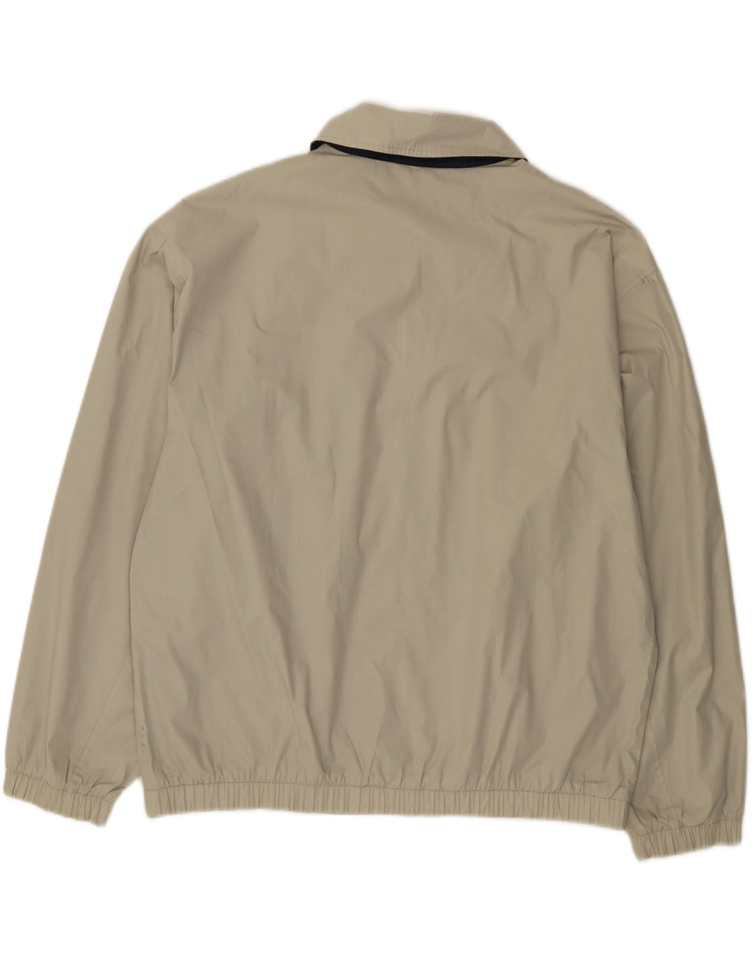 Kappa Mens Bomber Jacket UK 40 Large Beige Polyester