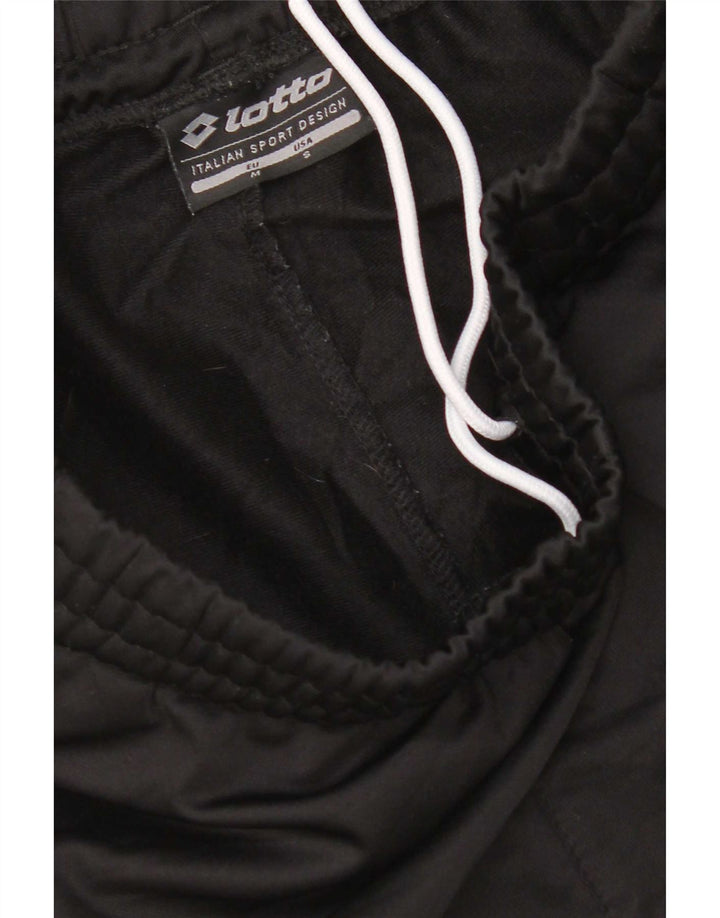 Lotto Mens Tracksuit Trousers Medium Black