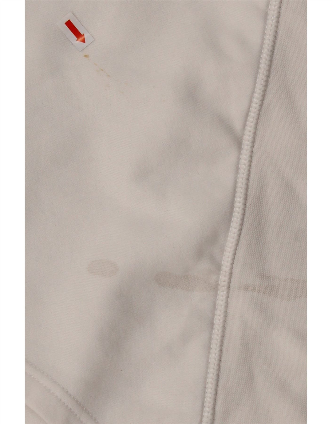 TOMMY HILFIGER Mens Graphic Hoodie Jumper Large White Cotton