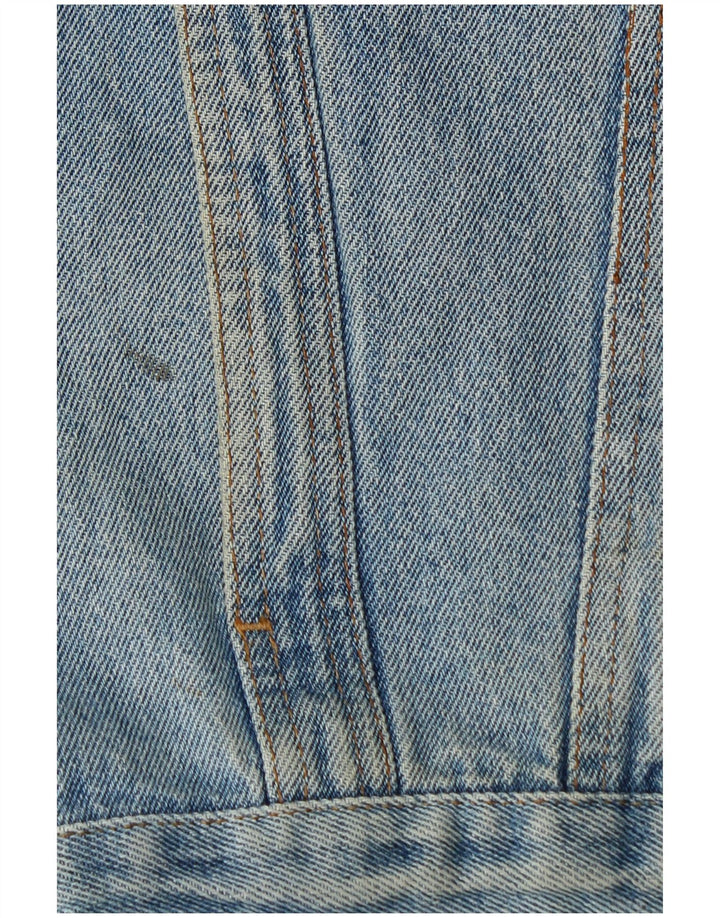 Lois Mens Denim Gilet UK 38 Medium Blue Cotton