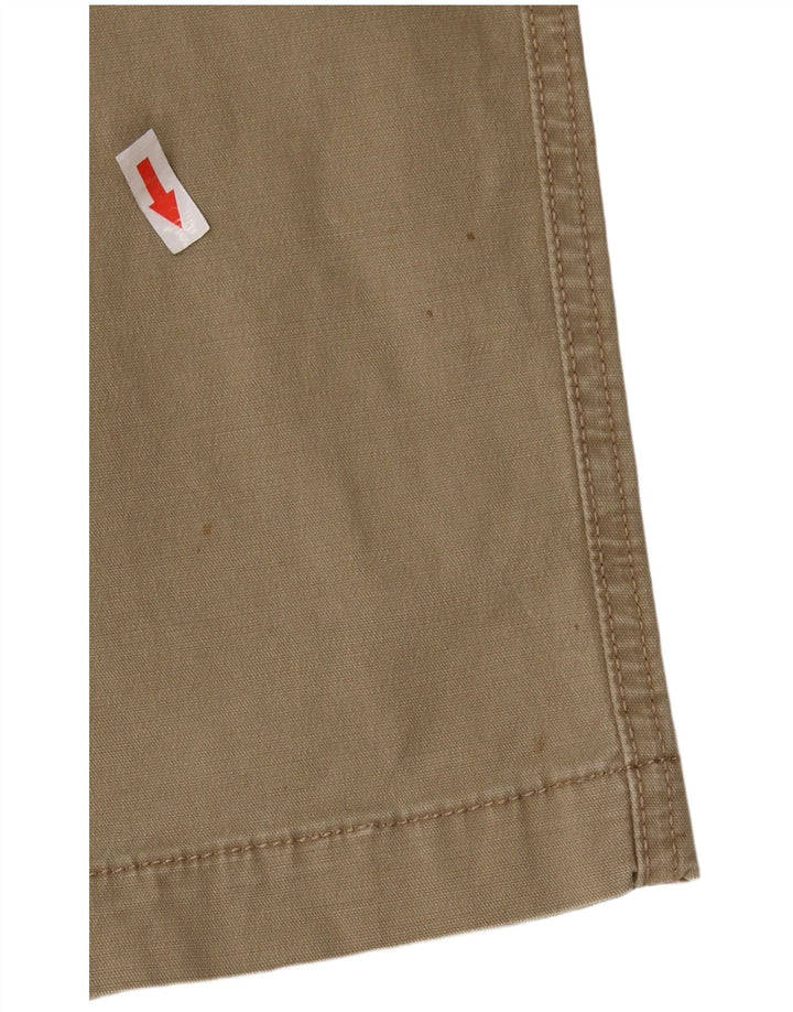 SUPERDRY Mens Slim Cargo Trousers W32 L32 Beige Cotton