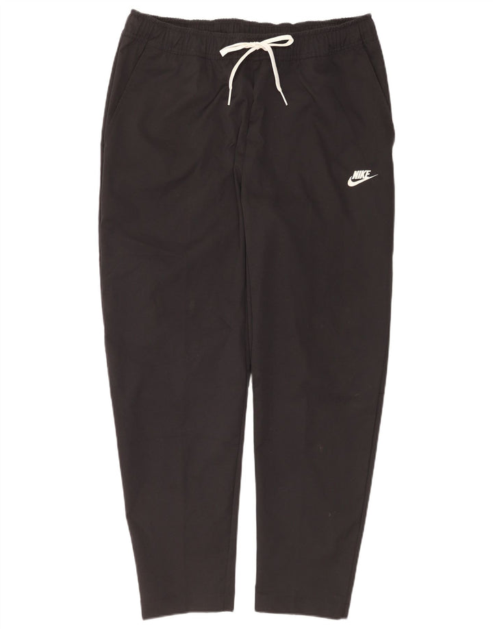 Nike Mens Tracksuit Trousers Large Black Polyester