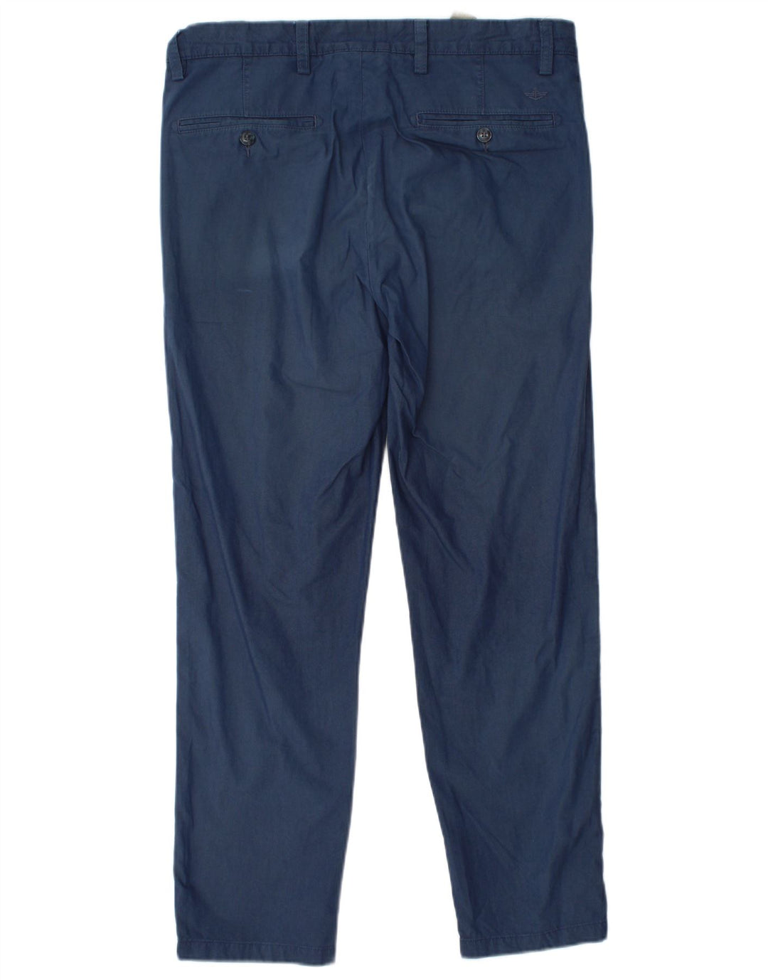 Dockers Mens Extra Sim Fit Chino Trousers W32 L29 Navy Blue