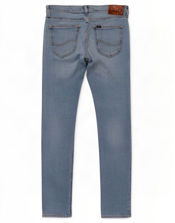 Lee Womens Malone Slim Jeans W31 L32 Blue Cotton