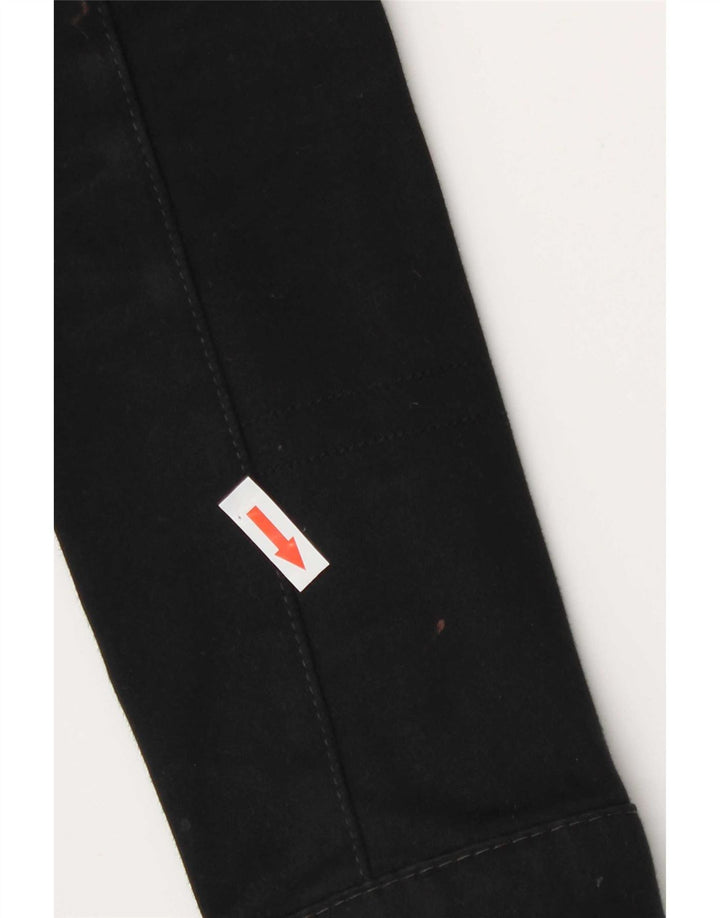 G-Star Womens Long Sleeve Basic Dress UK 12 Medium Black Cotton