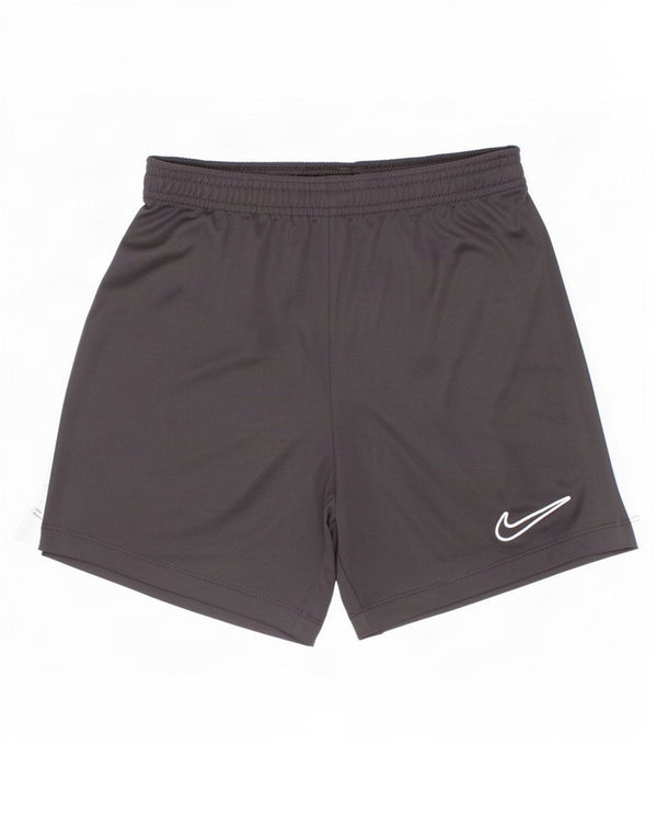 Nike Boys Dri Fit Sport Shorts 8-9 Years Small Black Colourblock Polyester