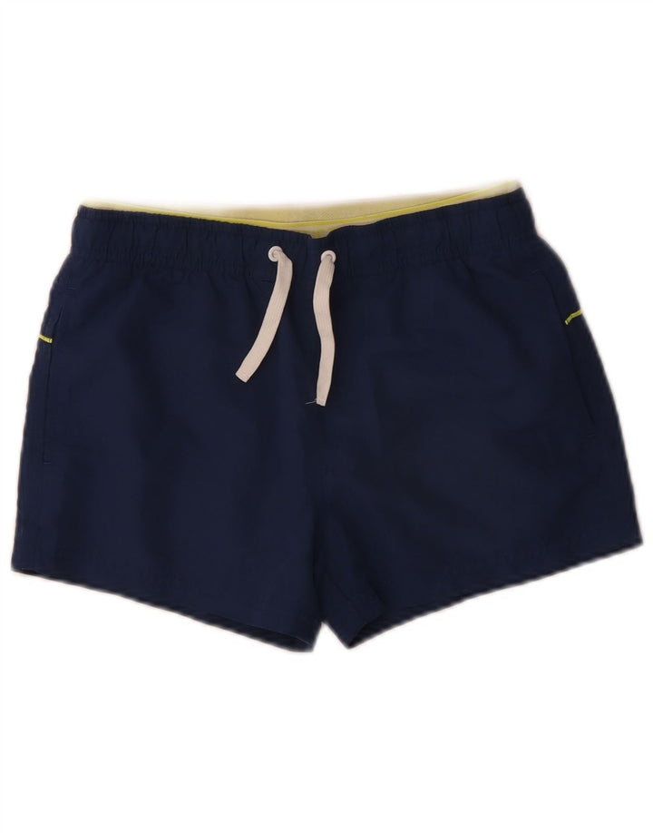 Benetton Boys Swimming Shorts 10-11 Years XL Blue Polyester