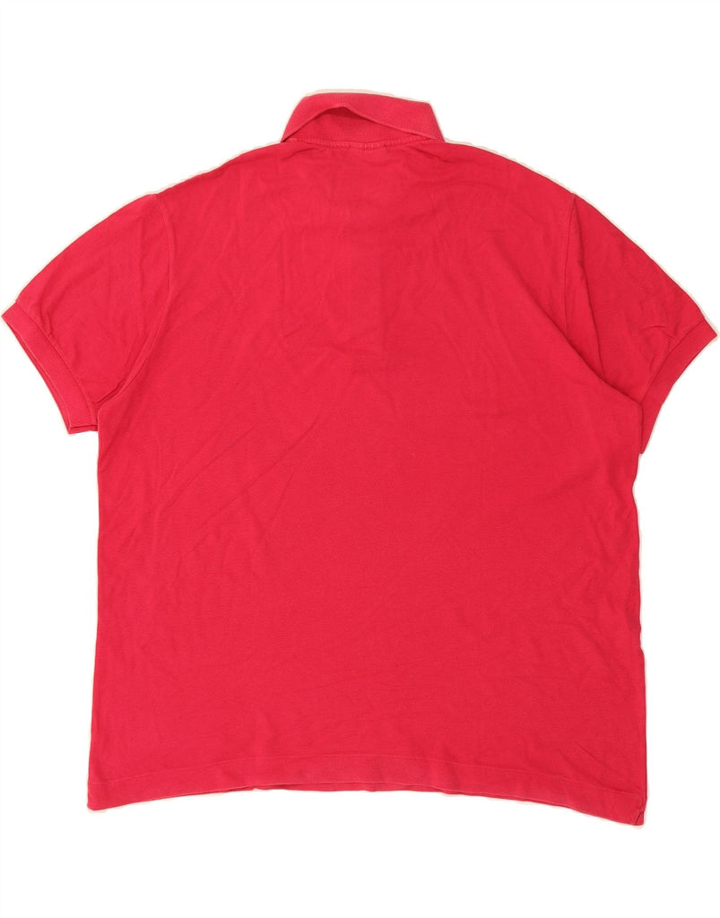 LACOSTE Mens Polo Shirt Size 7 2XL Pink Cotton Vintage Lacoste and Second-Hand Lacoste from Messina Hembry 