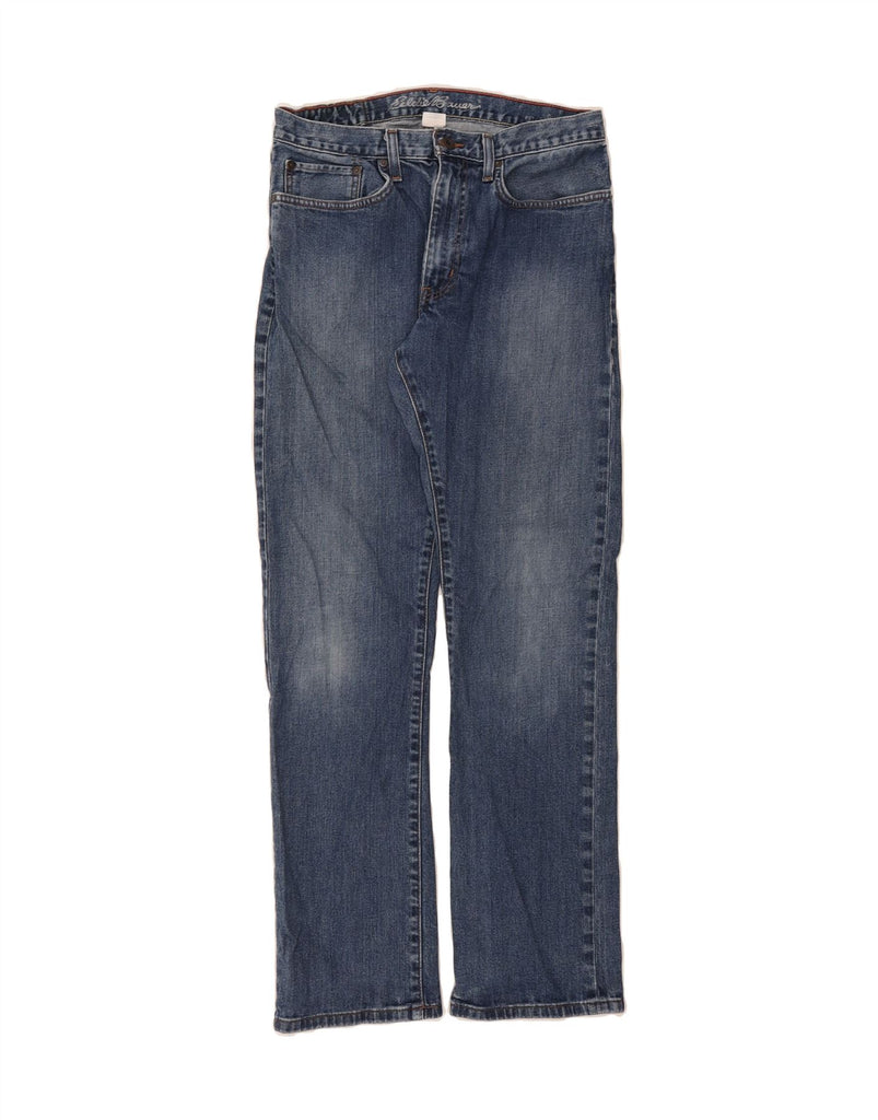 EDDIE BAUER Mens Straight Jeans W32 L32 Blue Cotton Vintage Eddie Bauer and Second-Hand Eddie Bauer from Messina Hembry 