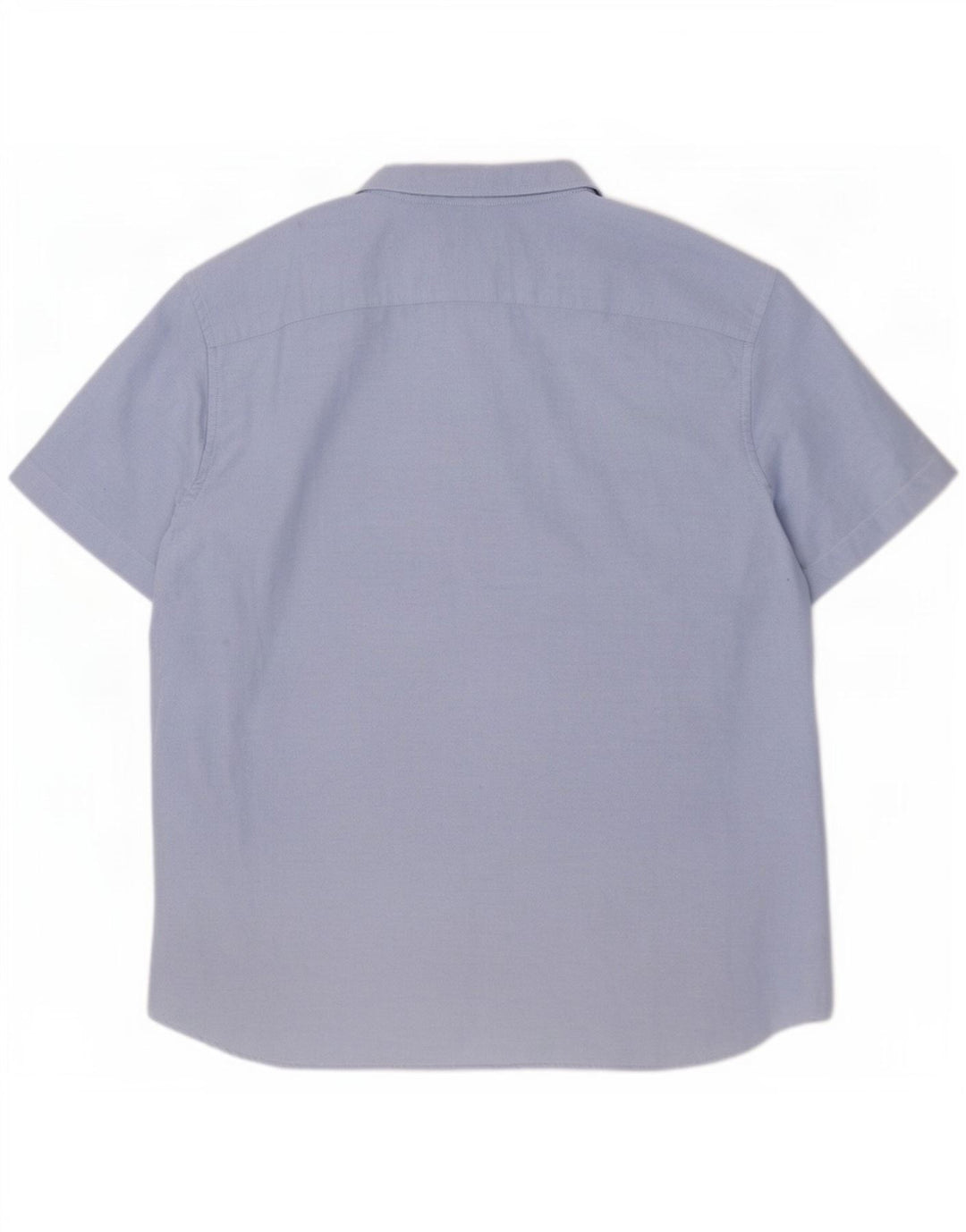 American Eagle Mens Short Sleeve Classic Fit Shirt XL Blue Cotton
