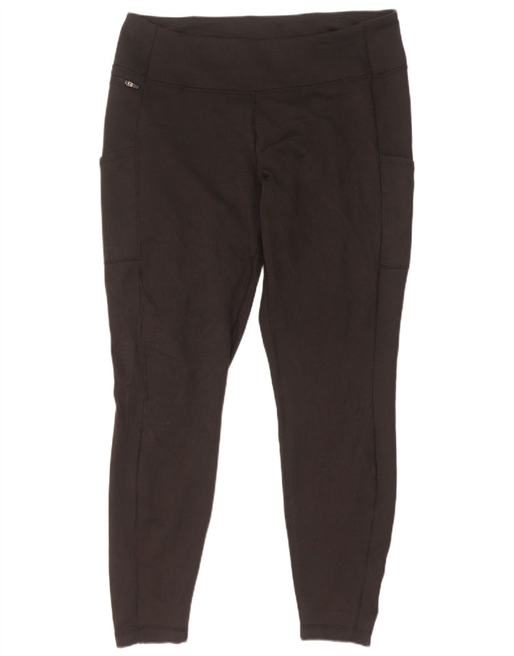 Patagonia Womens Leggings UK 18 XL Black Polyester