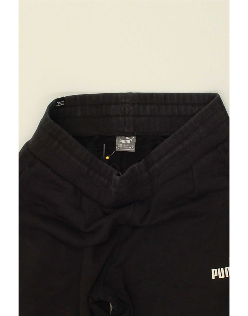 PUMA Womens Tracksuit Trousers Joggers UK 8 Small Black Vintage Puma and Second-Hand Puma from Messina Hembry 