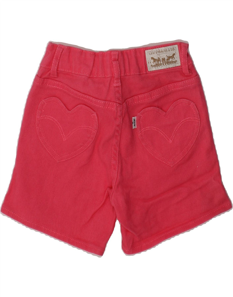 LEVI'S Girls Casual Shorts 5-6 Years W20 Pink Ramie | Vintage Levi's | Thrift | Second-Hand Levi's | Used Clothing | Messina Hembry 