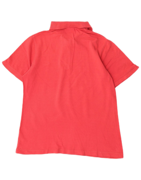 Jack Wolfskin Womens Polo Shirt UK 10 Small Pink Cotton