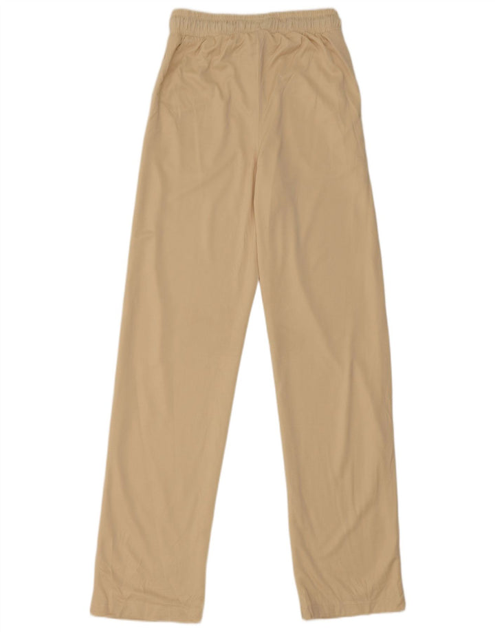 Ellesse Womens Tracksuit Trousers UK 8 Small Beige Polyester