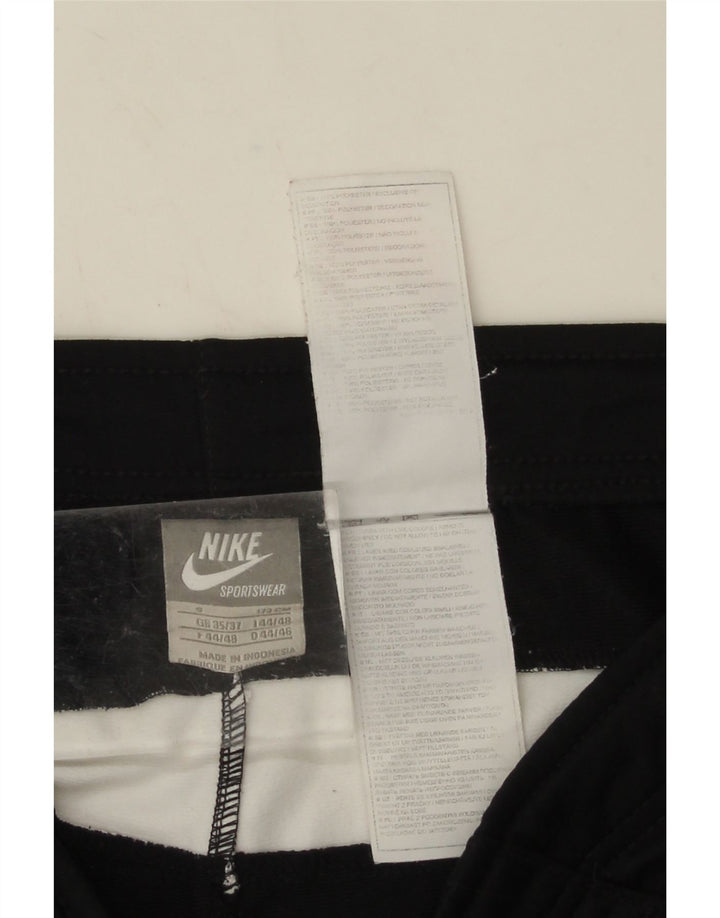 Nike Mens Tracksuit Trousers Small Black Colourblock Polyester