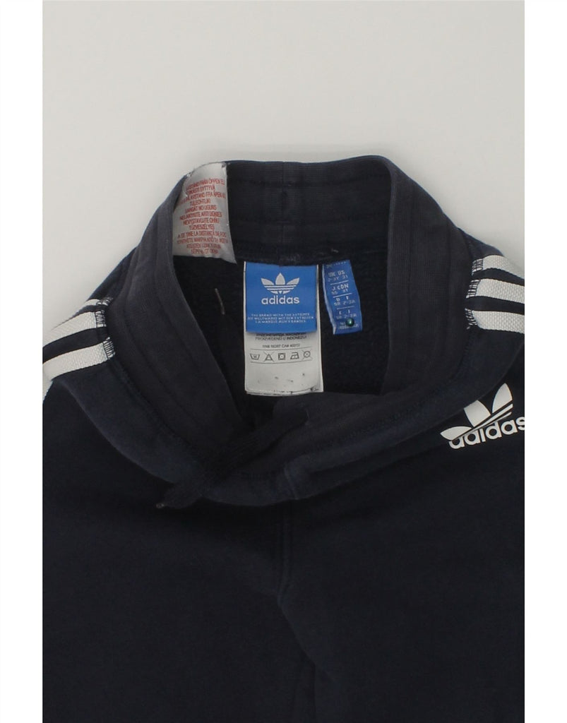 ADIDAS Boys Tracksuit Trousers Joggers 2-3 Years Navy Blue Cotton | Vintage Adidas | Thrift | Second-Hand Adidas | Used Clothing | Messina Hembry 