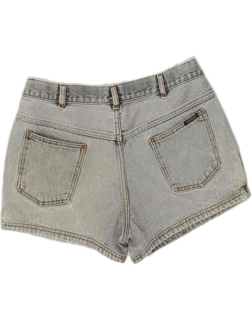 ARIZONA Womens Denim Shorts W34 Large Grey Cotton | Vintage Arizona | Thrift | Second-Hand Arizona | Used Clothing | Messina Hembry 