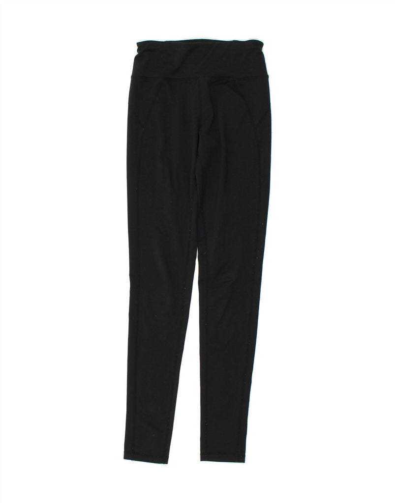 SWEATY BETTY Womens Leggings UK 2 2XS Black Polyester | Vintage Sweaty Betty | Thrift | Second-Hand Sweaty Betty | Used Clothing | Messina Hembry 