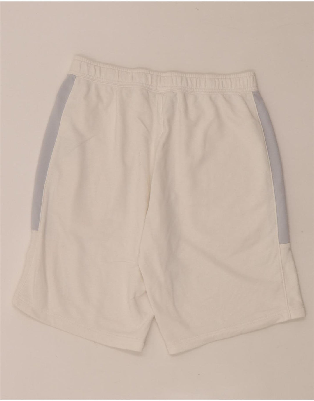 Nike Mens Graphic Sport Shorts Medium White Colourblock Cotton