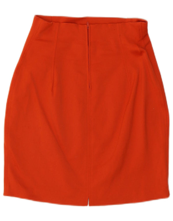 Regina Rubens Womens Mini Pencil Skirt W24 XS Red