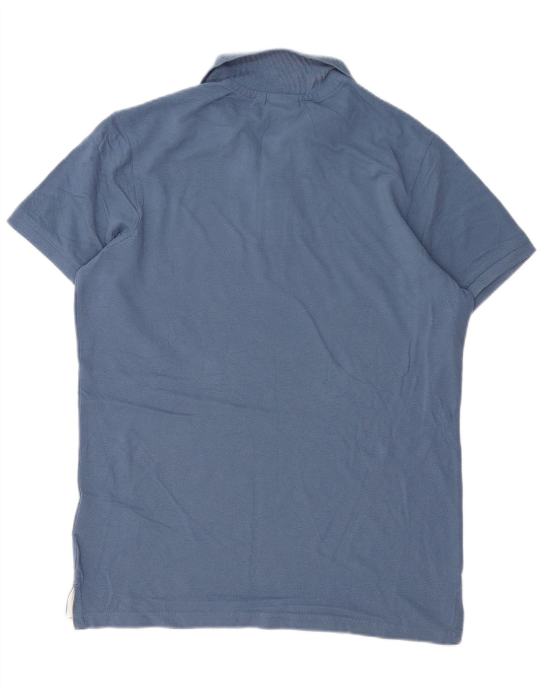 Diadora Mens Polo Shirt Large Blue Cotton