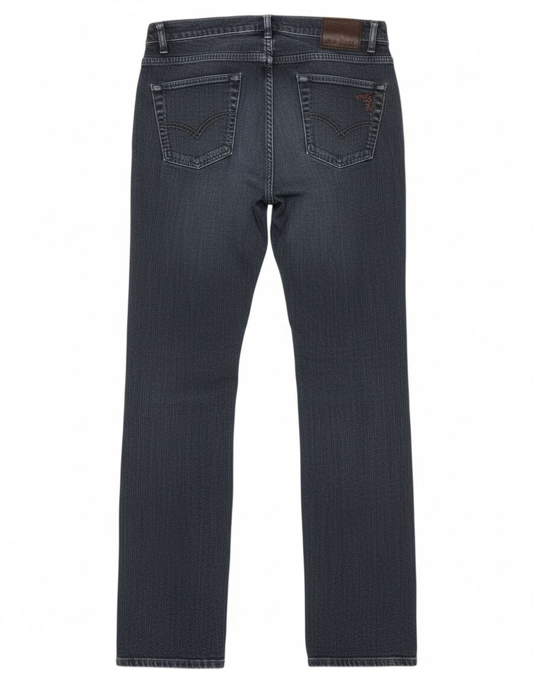 Trussardi Womens Straight Jeans W28 L35 Navy Blue Cotton