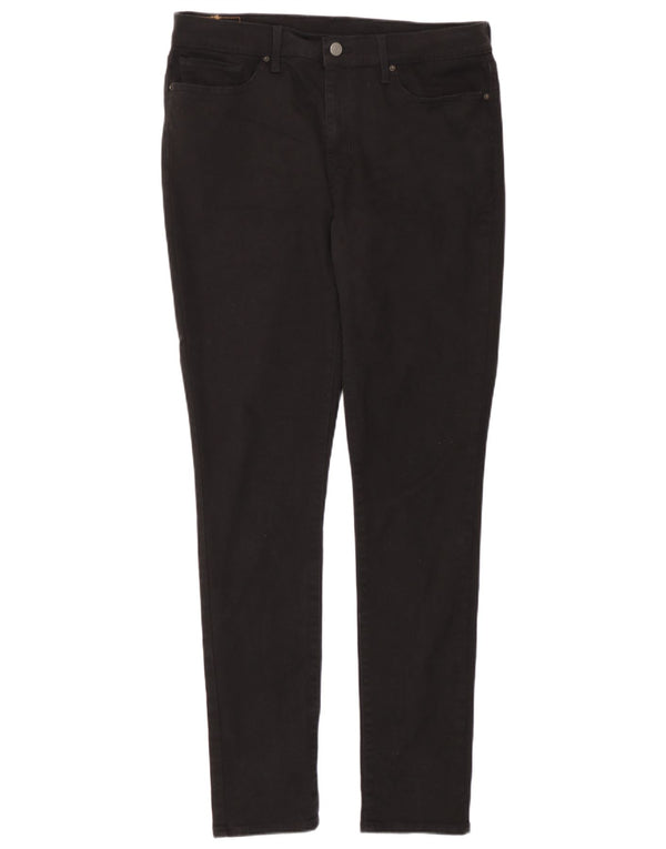 Levi's Womens Skinny Jeans W32 L32 Black Cotton