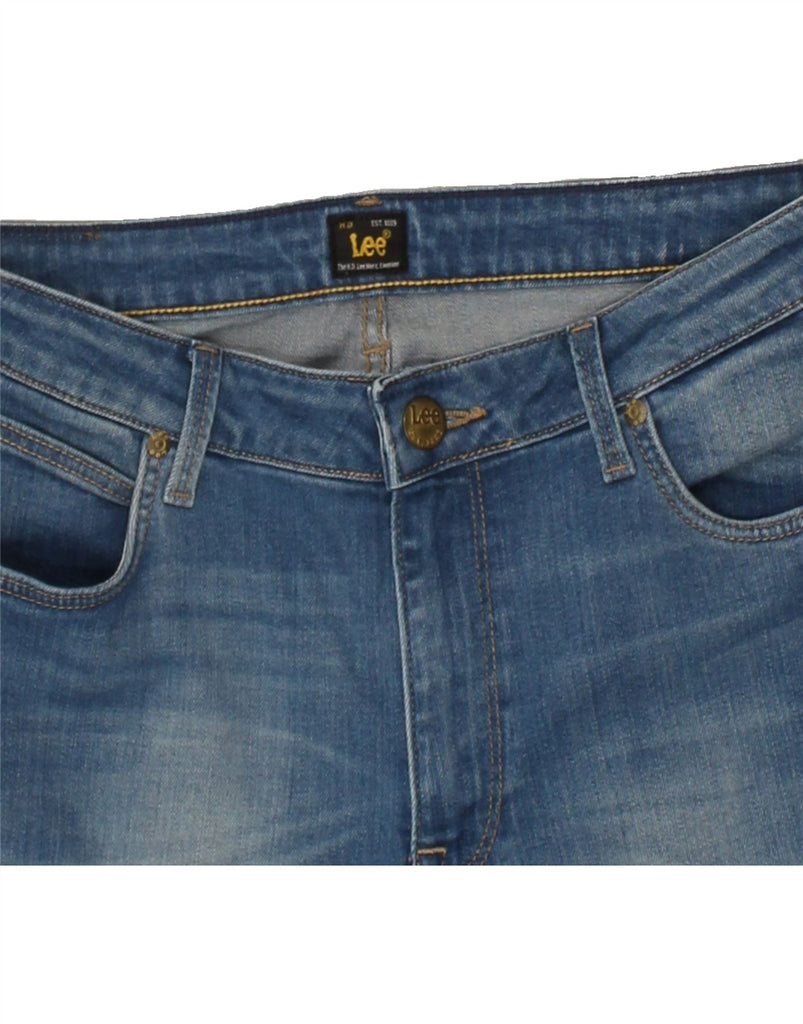 LEE Womens Straight Jeans W30 L28  Blue Cotton | Vintage Lee | Thrift | Second-Hand Lee | Used Clothing | Messina Hembry 