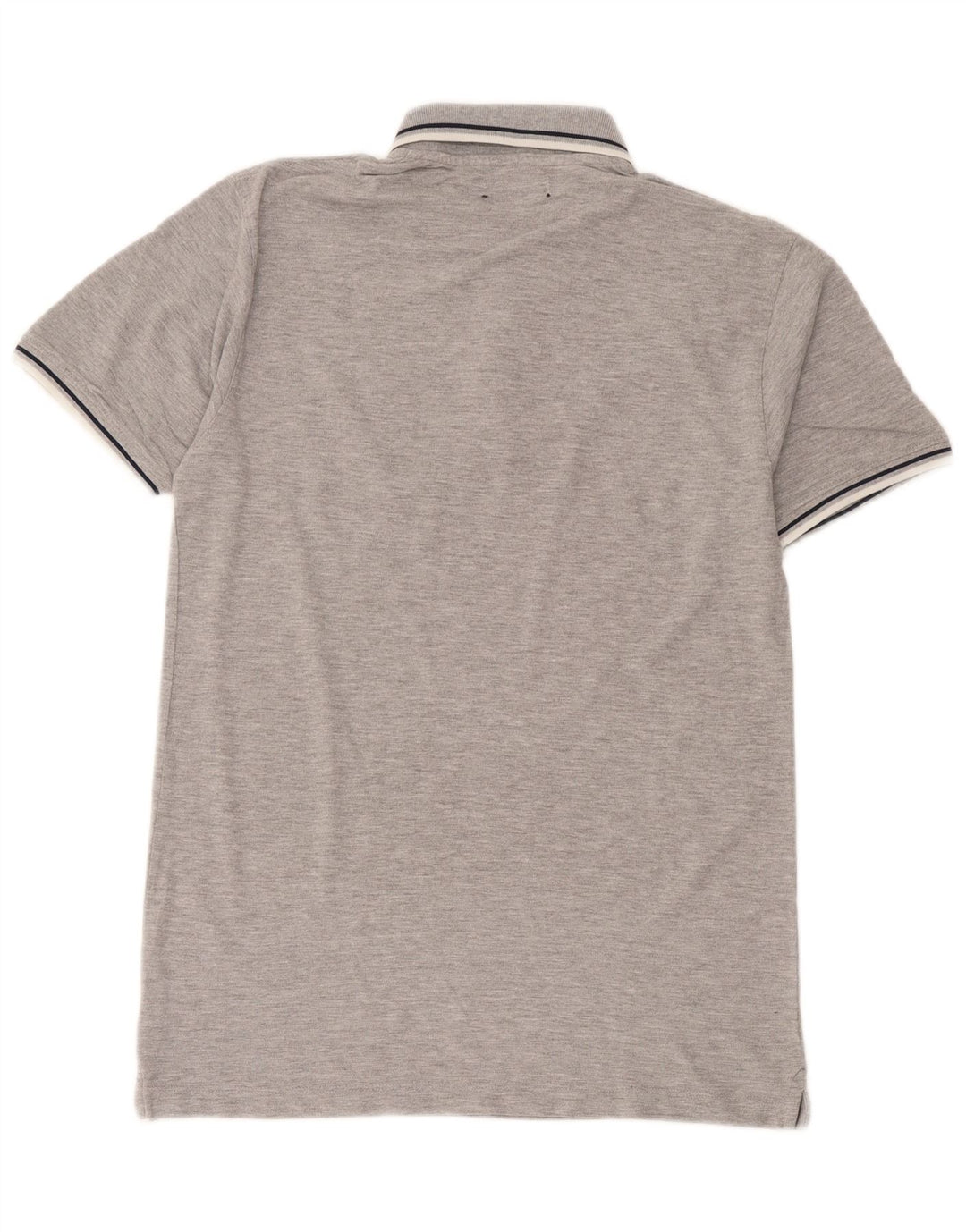 Coveri Mens Polo Shirt Large Grey Cotton