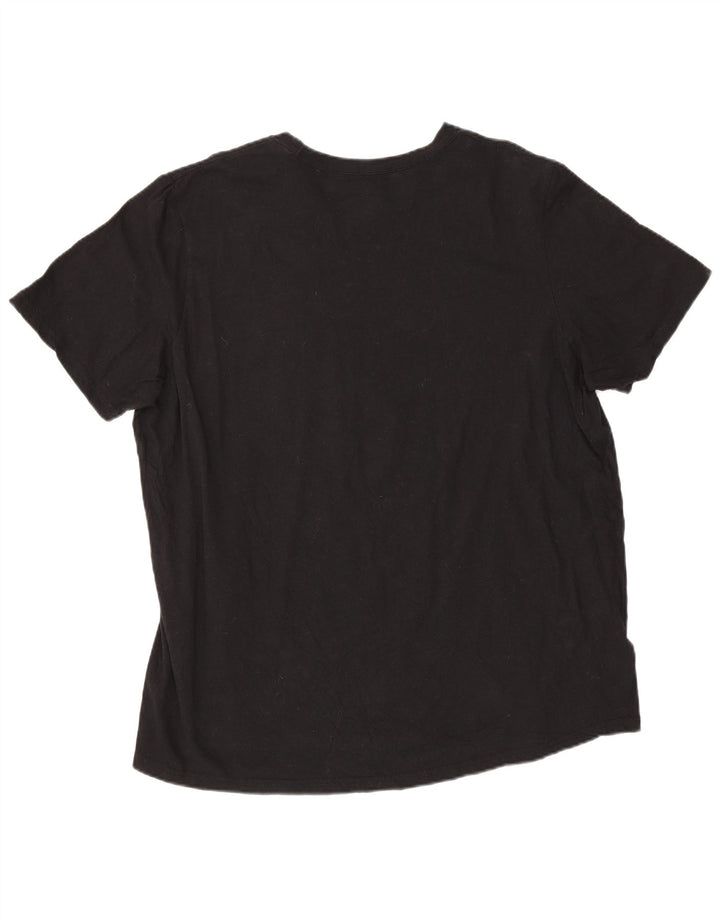 Adidas Mens Graphic T-Shirt Top 2XL Black
