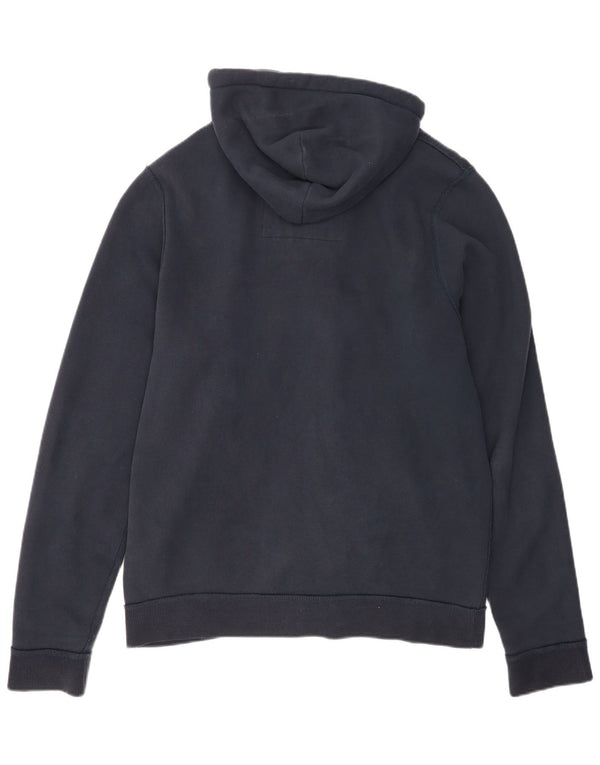 Abercrombie & Fitch Mens Muscle Zip Hoodie Sweater 2XL Navy Blue Cotton