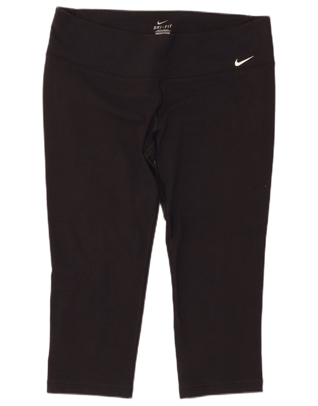 Nike Womens Dri Fit Capri Leggings UK 18 XL Black