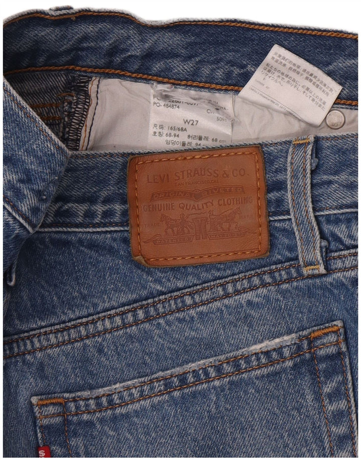 Levi's Womens Wedgie Straight Jeans W27 L27 Blue