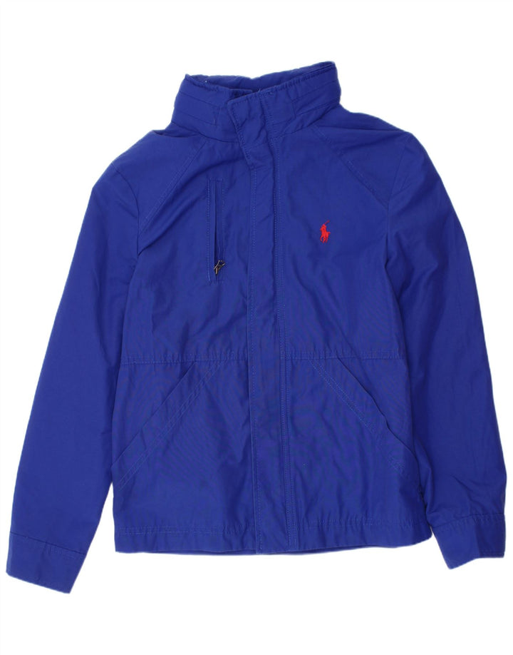 Polo Ralph Lauren Boys Windbreaker Jacket 7-8 Years Small Blue