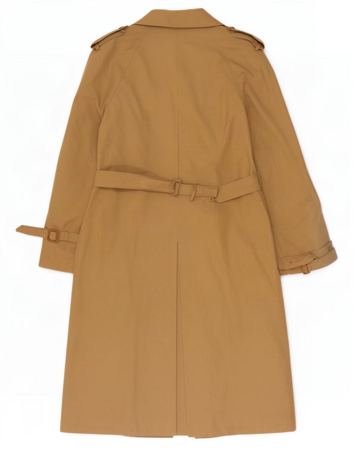 Vintage Mens Trench Coat UK 36 Small Beige