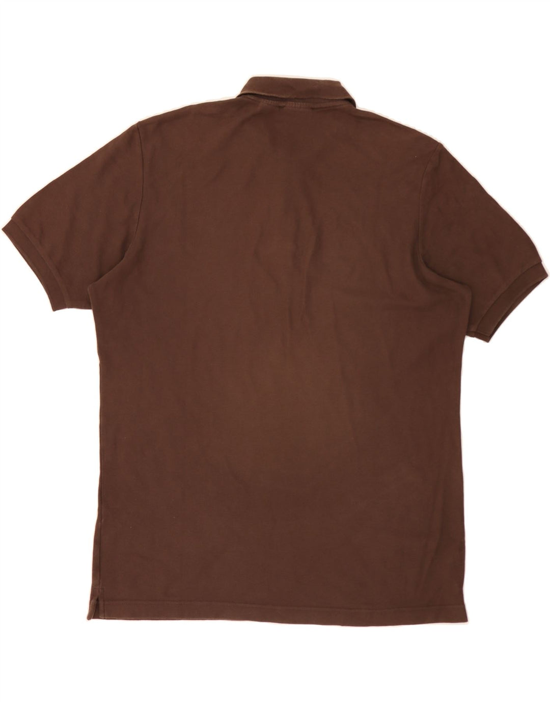 FILA Mens Loose Fit Polo Shirt Medium Brown Cotton Vintage Fila and Second-Hand Fila from Messina Hembry 