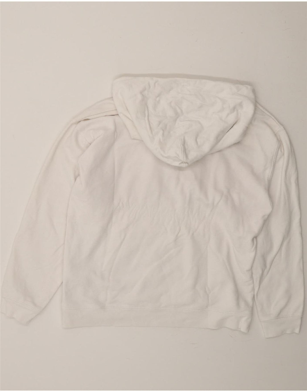 LEVI'S Mens Graphic Hoodie Jumper Small White Colourblock Cotton Vintage Levi's and Second-Hand Levi's from Messina Hembry 
