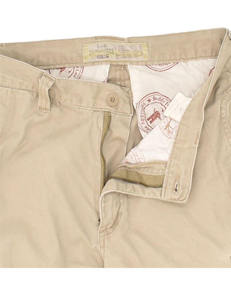 LEE Mens Cargo Shorts W31 Medium Beige Cotton Vintage Lee and Second-Hand Lee from Messina Hembry 