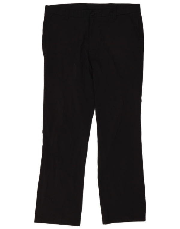 Nike Mens Golf Straight Chino Trousers W34 L32 Black Polyester Sports