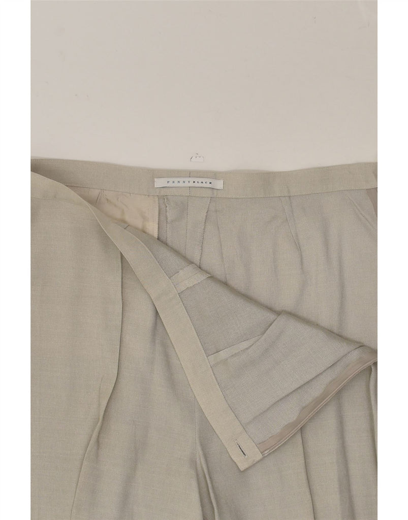 PENNY BLACK Womens High Waist Slim Suit Trousers W30 L30  Grey | Vintage Penny Black | Thrift | Second-Hand Penny Black | Used Clothing | Messina Hembry 