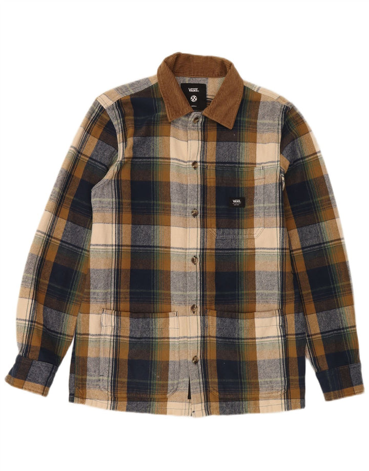 Vans Mens Lumberjack Classic Fit Flannel Shirt Small Multicoloured Check
