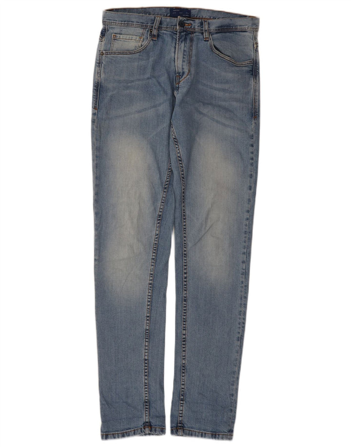 Zara Mens Slim Jeans EU 38 Small W30 L32 Blue