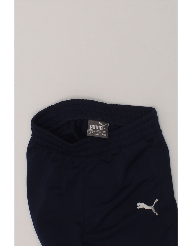 PUMA Baby Boys Joggers Tracksuit Trousers 6-9 Months  Navy Blue Polyester | Vintage Puma | Thrift | Second-Hand Puma | Used Clothing | Messina Hembry 