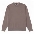 Tommy Hilfiger Mens Crew Neck Jumper Sweater Medium Grey Cotton