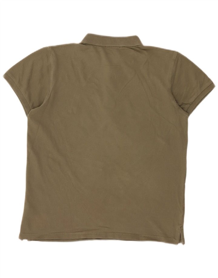 Liu Jo Mens Polo Shirt Medium Green Cotton