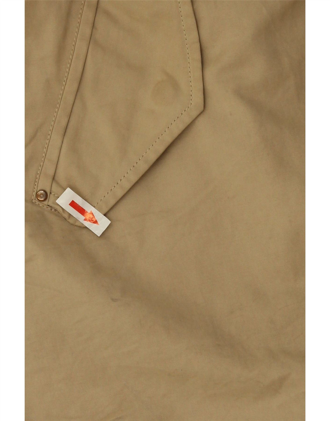 Zara Womens Hooded Parka Jacket UK 16 Large Beige