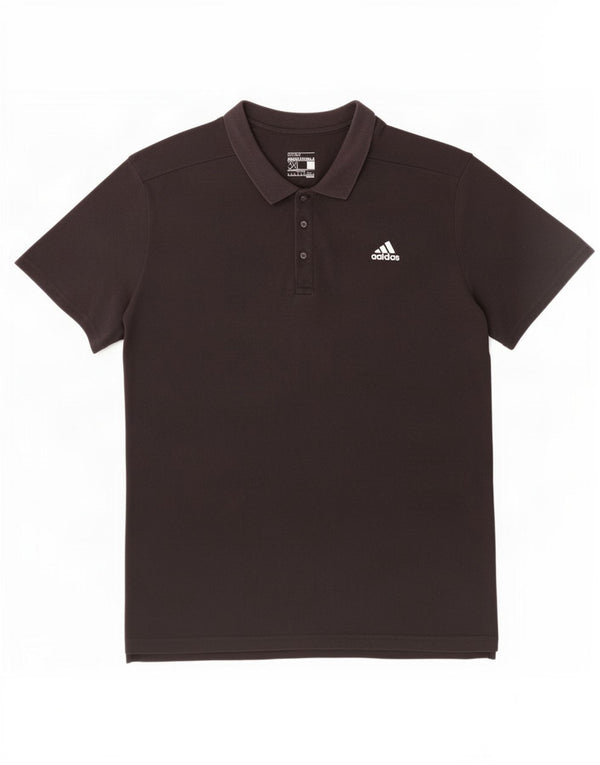 Adidas Mens Climalite Polo Shirt 3XL Black Cotton